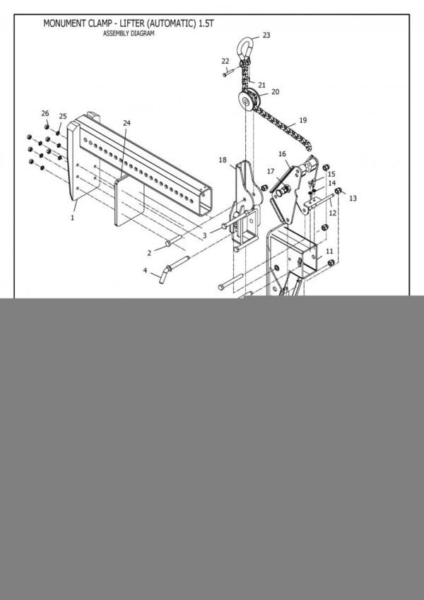 Grabmal - Plattengreifer (Automatik) GPM1500A - Image 3